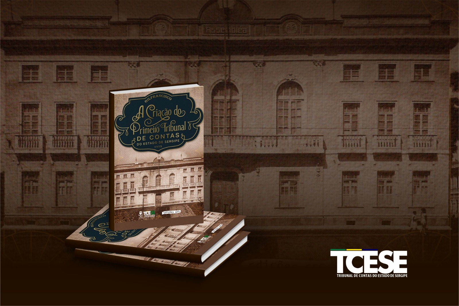 Livro “A criação do primeiro TCE de Sergipe” será lançado na Sexta Cultural 